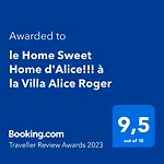 Le Home Sweet Home D\'Alice!!! A La Villa Alice Roger